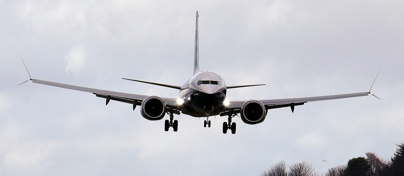 Boeing aterrizando. AP